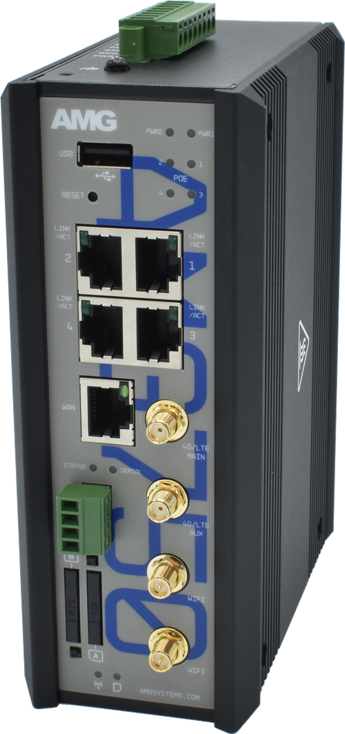AMG release the AMG750 Series industrial grade cellular router